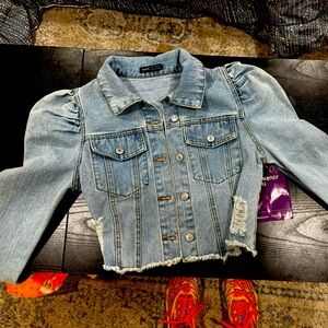 Crop Jean Jacket